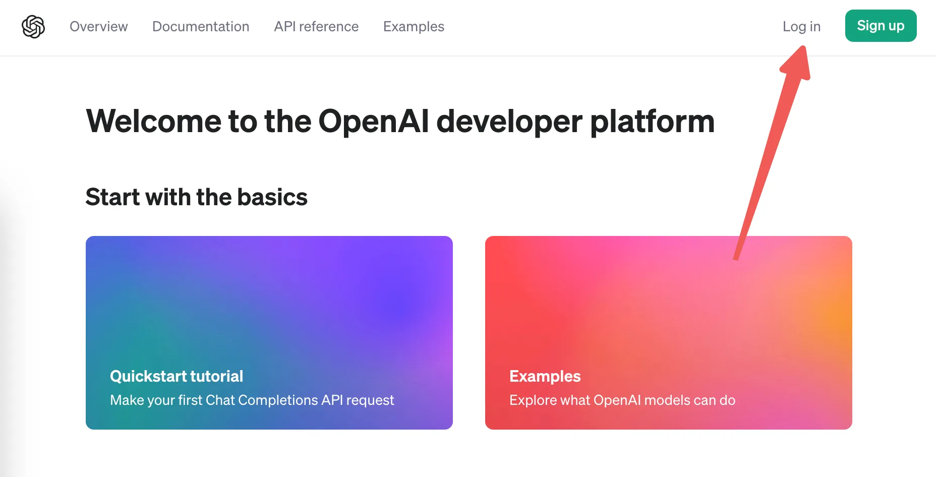 登录OpenAI
