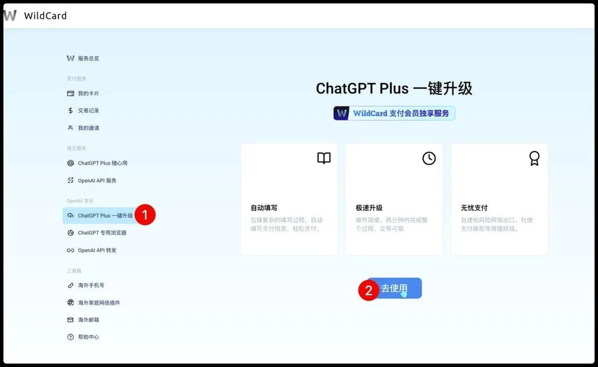 官方充值示意