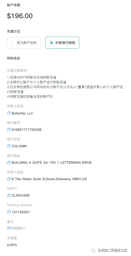 QBIT账户示意图