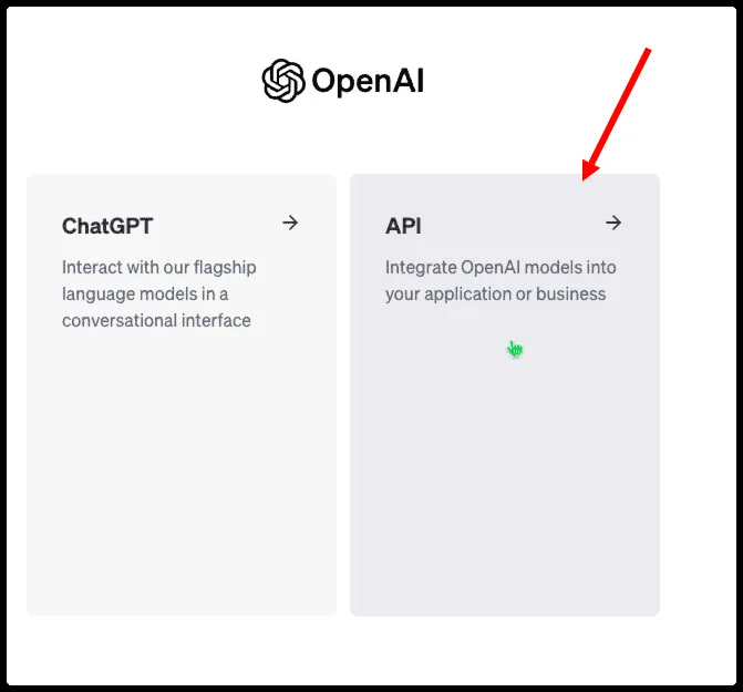 API 页面示意