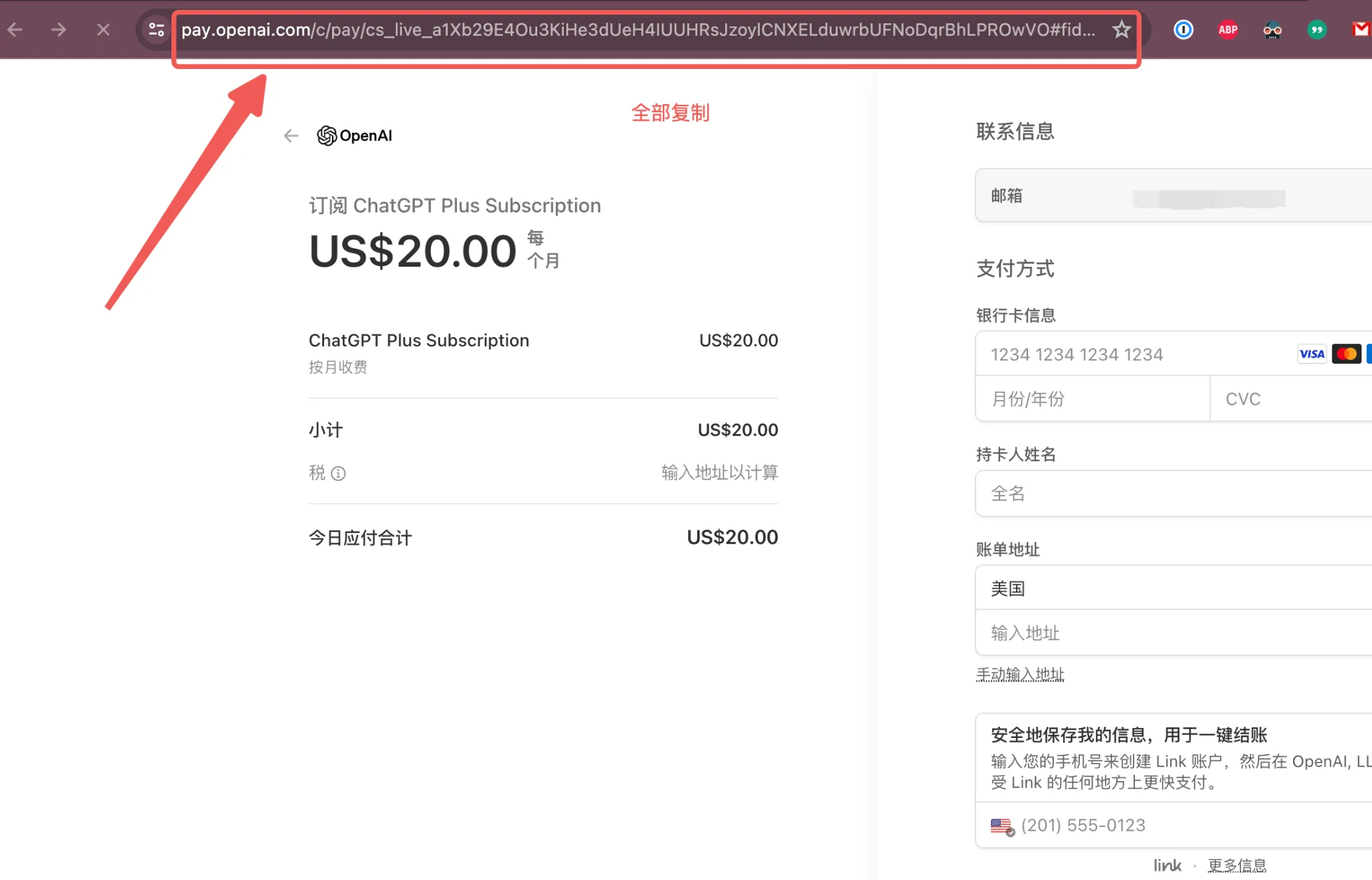 Payment Page